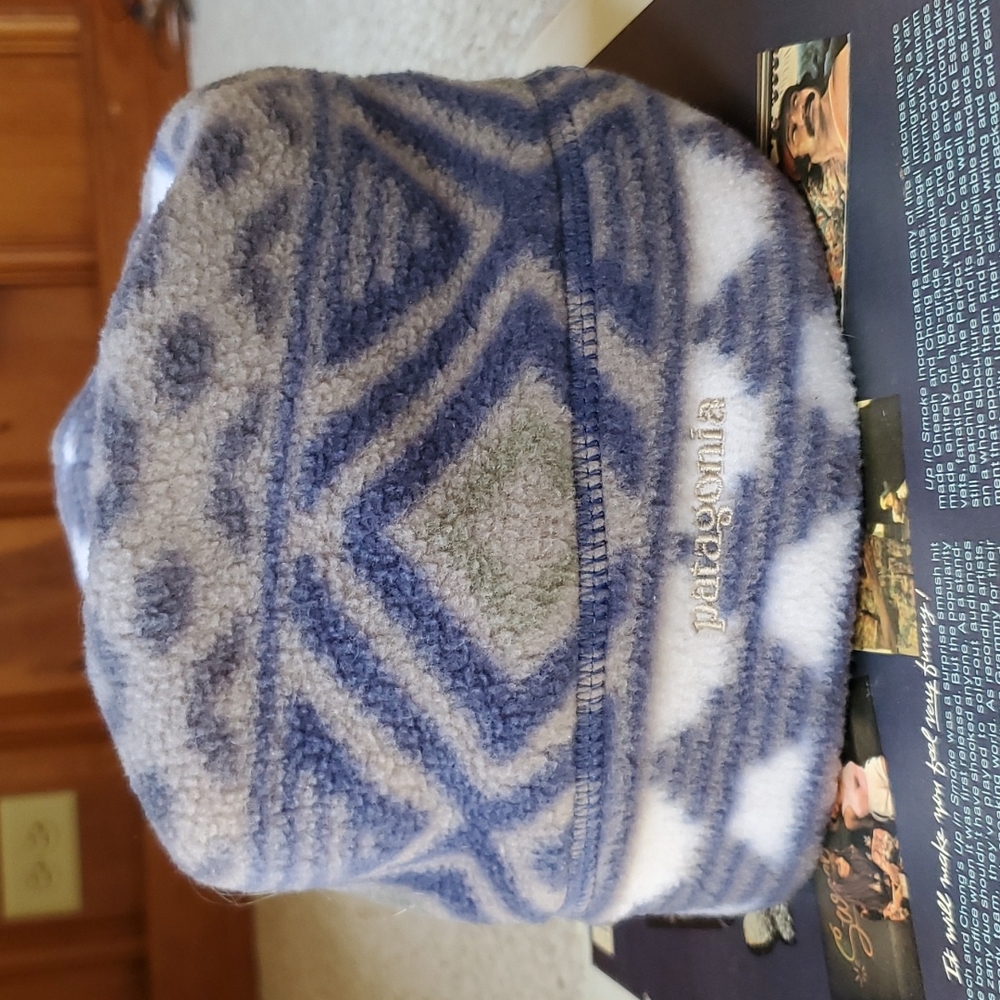 Patagonia Vintage fleece Aztec men large hat